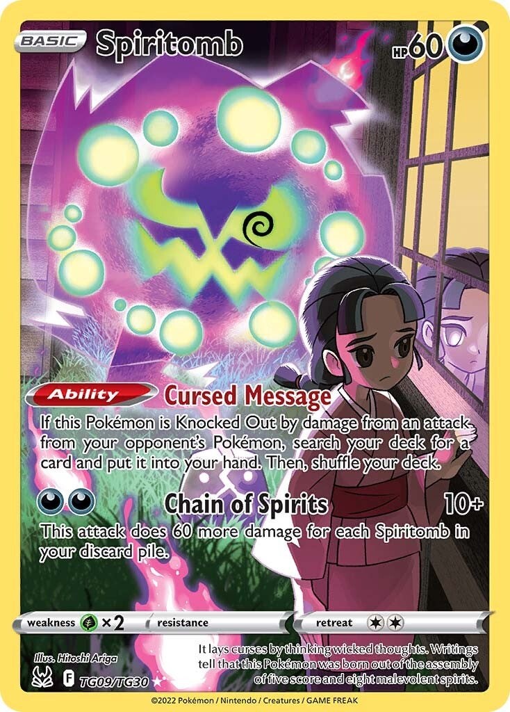 Spiritomb Origem Perdida Galeria de Treinador TG09/30