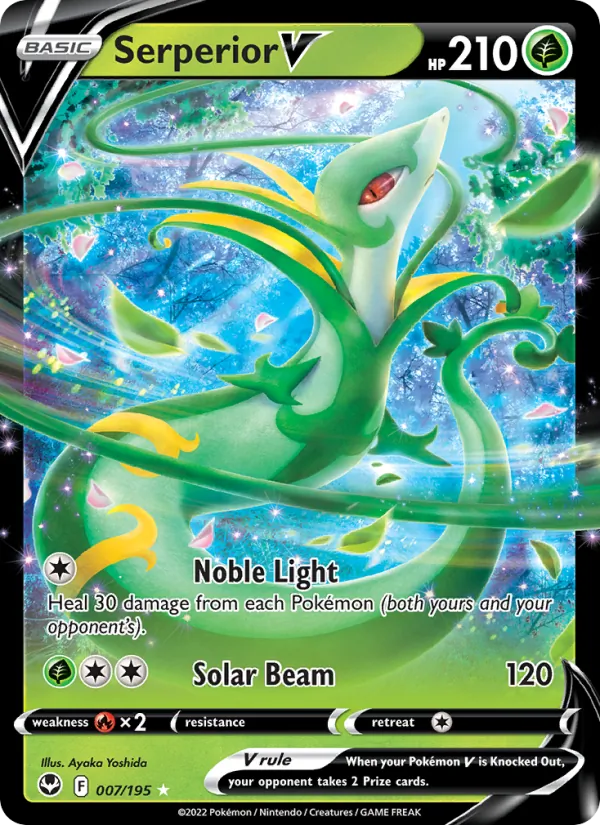 Serperior V Silver Tempest 007/195