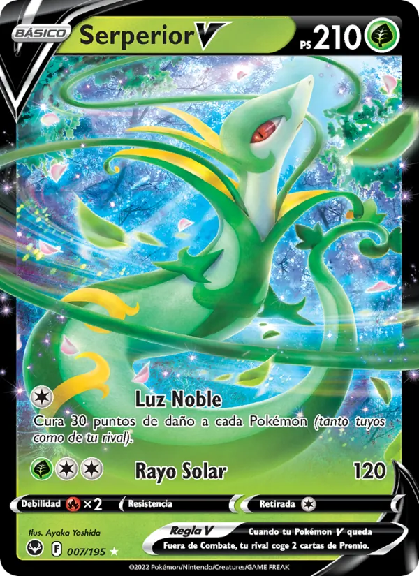 Serperior V Tempestad Plateada 007/195