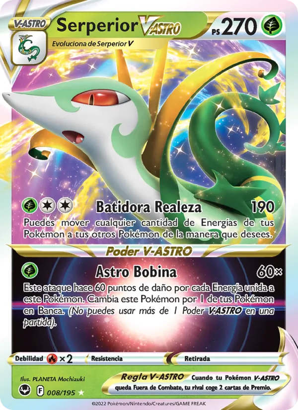 Serperior V-ASTRO Tempestad Plateada 008/195