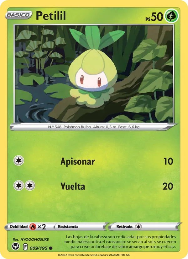 Petilil Tempestad Plateada 009/195