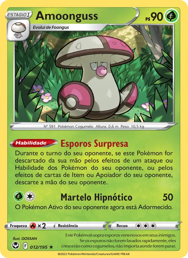 Amoonguss Tempestade Prateada 012/195