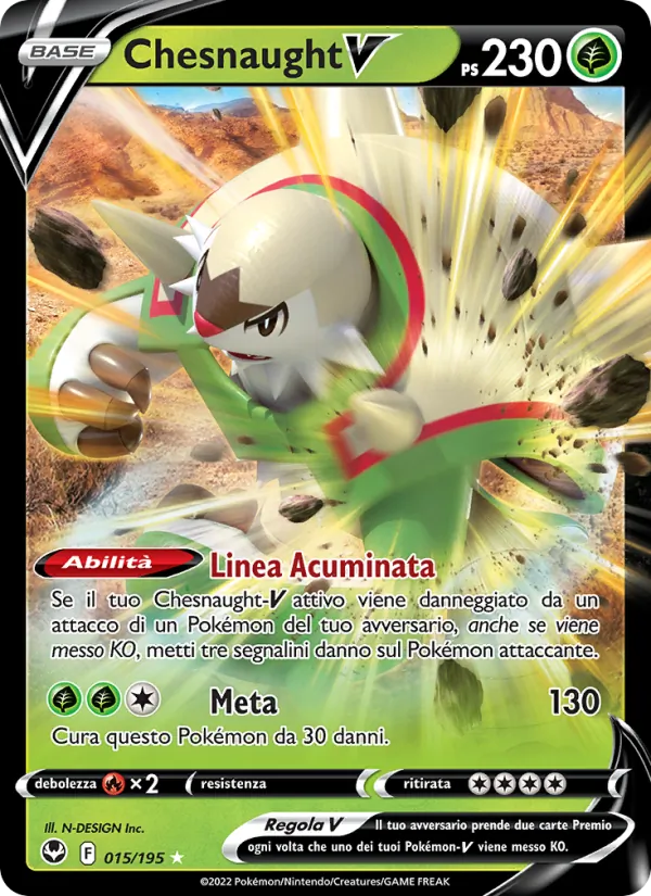 Chesnaught V Tempesta Argentata 015/195