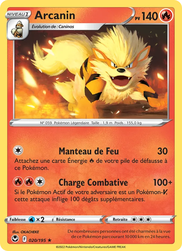 Arcanin Tempête Argentée 020/195