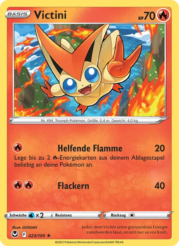 Victini Silberne Sturmwinde 023/195