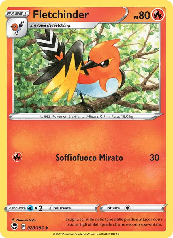 Fletchinder Tempesta Argentata 028/195