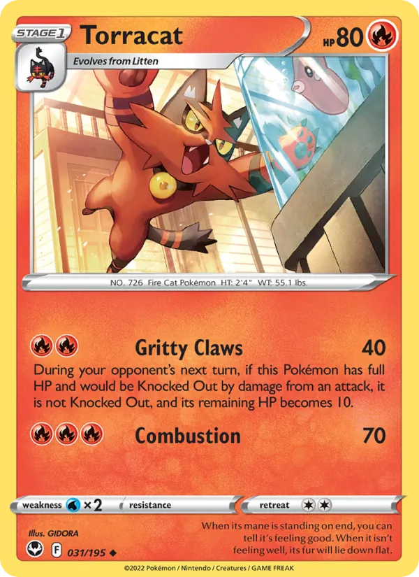 Torracat Silver Tempest 031/195