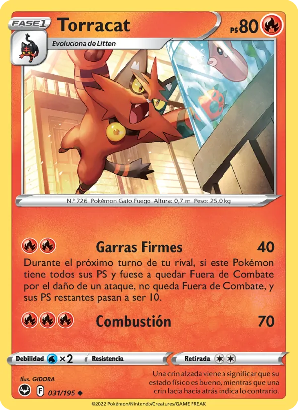 Torracat Tempestad Plateada 031/195