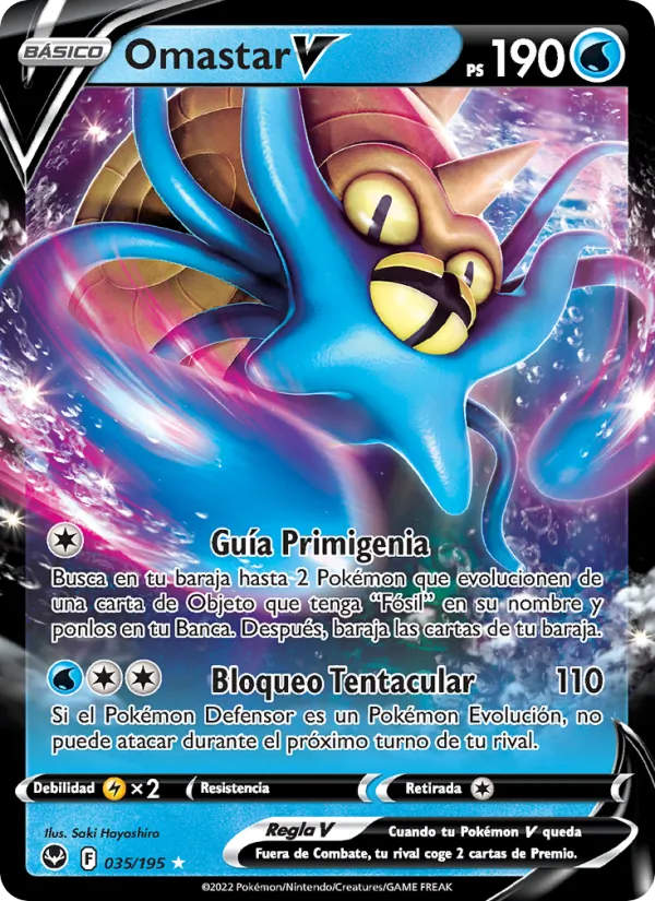 Omastar V Tempestad Plateada 035/195