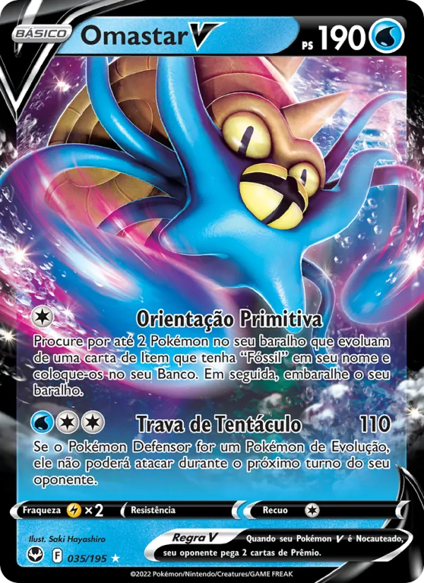 Omastar V Tempestade Prateada 035/195