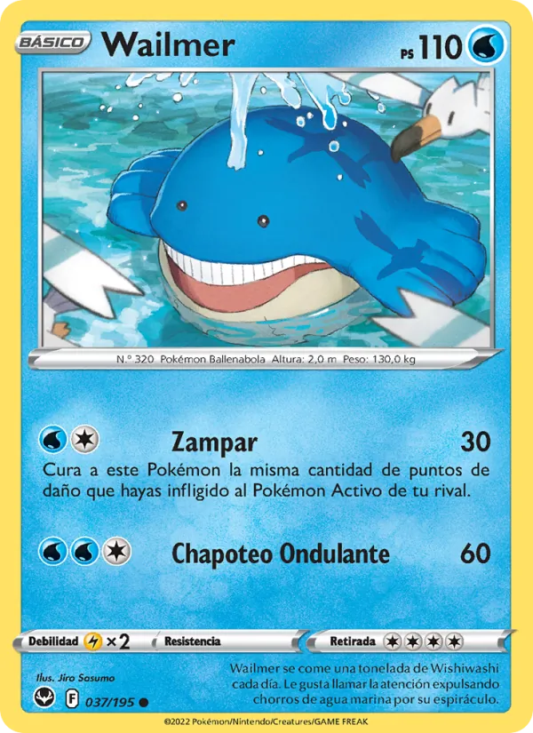 Wailmer Tempestad Plateada 037/195