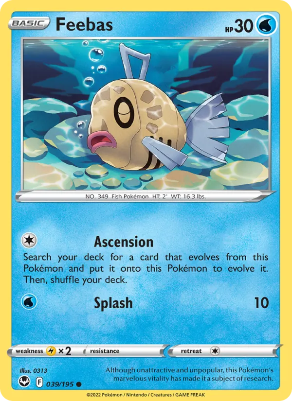 Feebas Silver Tempest 039/195