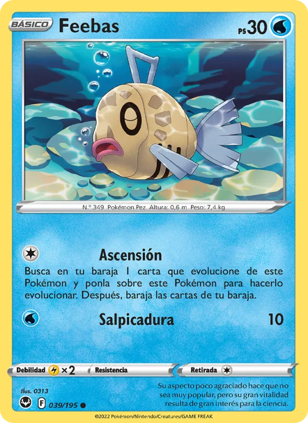 Feebas Tempestad Plateada 039/195