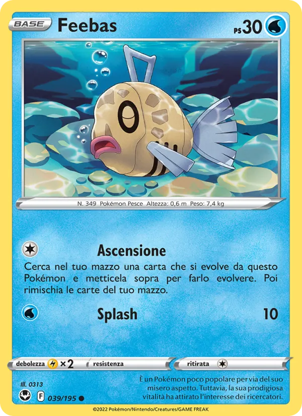 Feebas Tempesta Argentata 039/195