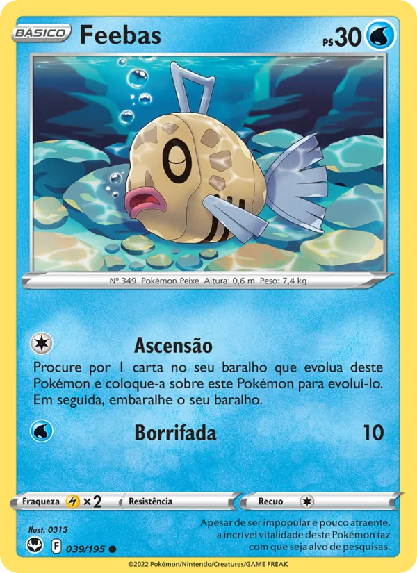 Feebas Tempestade Prateada 039/195