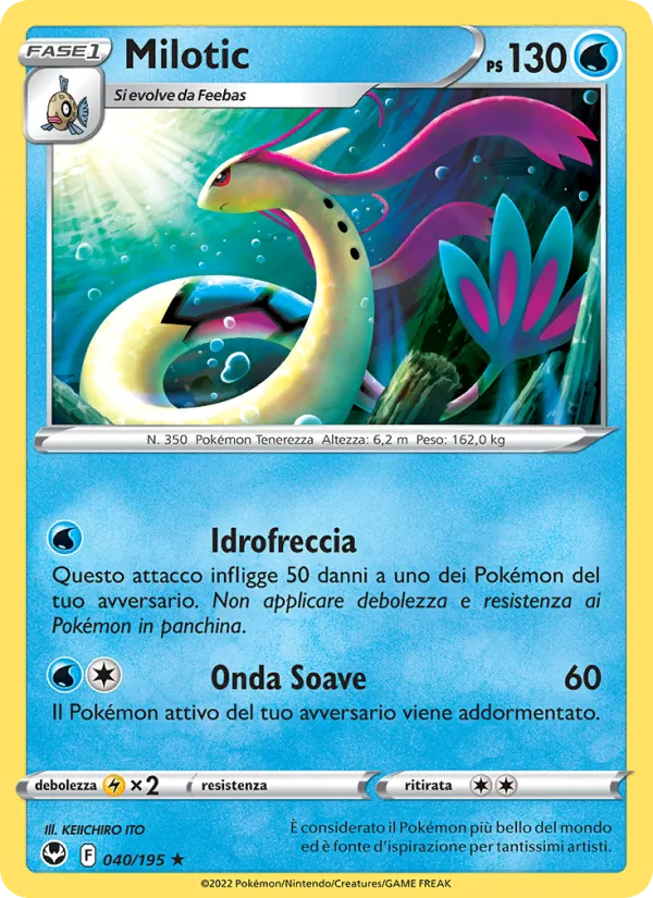 Milotic Tempesta Argentata 040/195