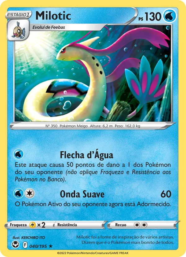 Milotic Tempestade Prateada 040/195