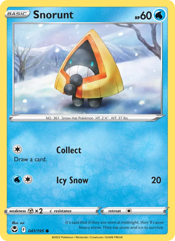 Snorunt Silver Tempest 041/195