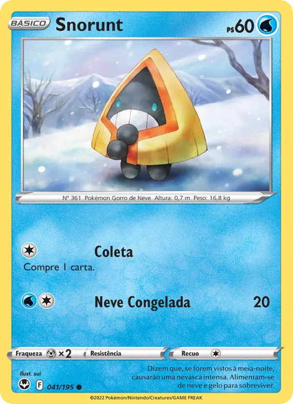 Snorunt Tempestade Prateada 041/195