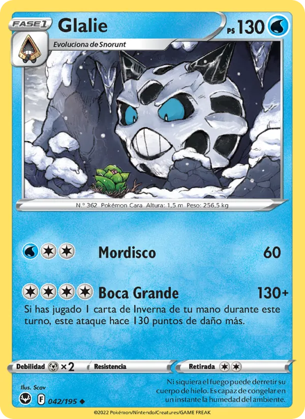 Glalie Tempestad Plateada 042/195