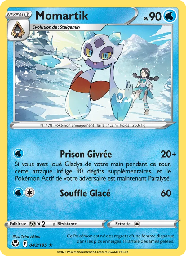 Momartik Tempête Argentée 043/195