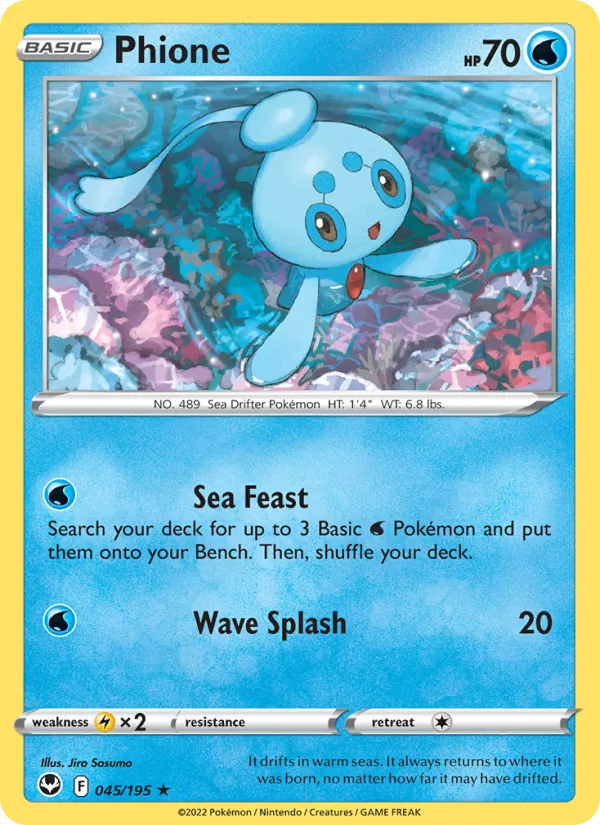 Phione Silver Tempest 045/195