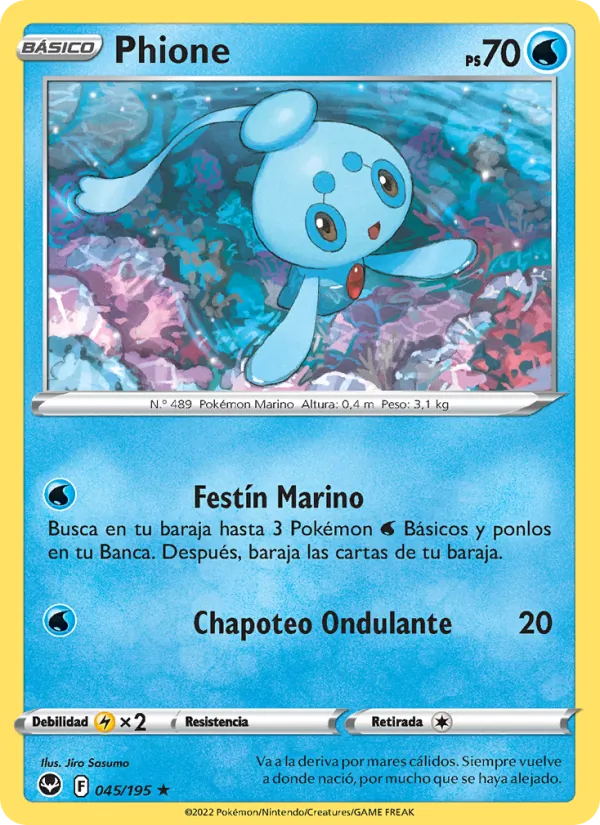 Phione Tempestad Plateada 045/195