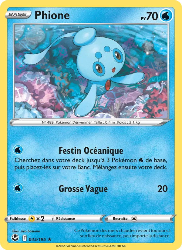 Phione Tempête Argentée 045/195