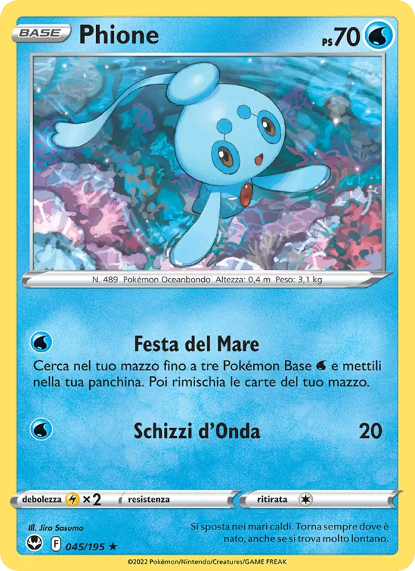 Phione Tempesta Argentata 045/195