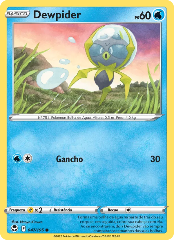 Dewpider Tempestade Prateada 047/195