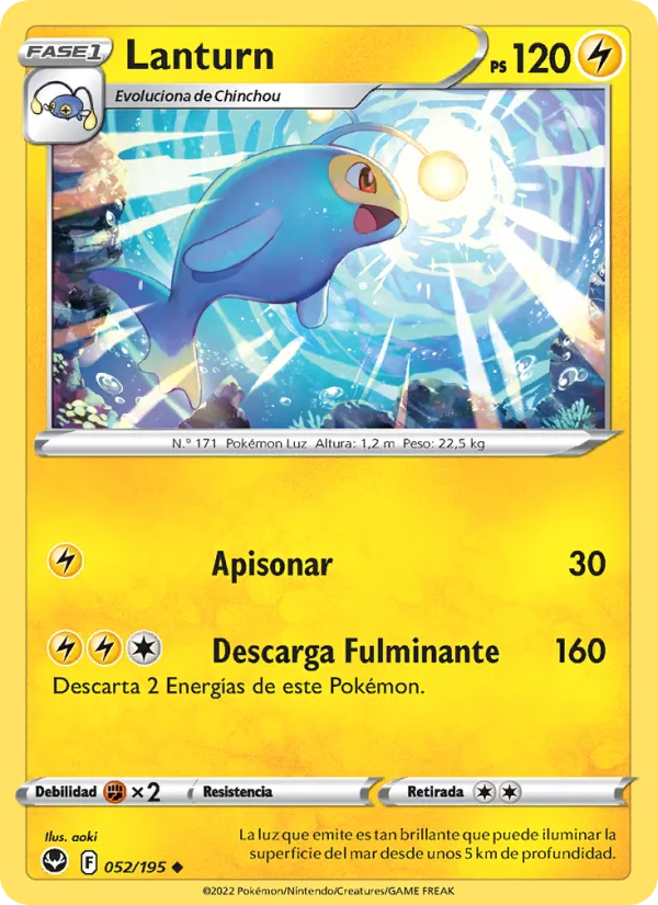 Lanturn Tempestad Plateada 052/195