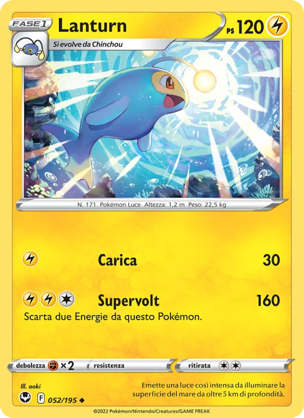 Lanturn Tempesta Argentata 052/195