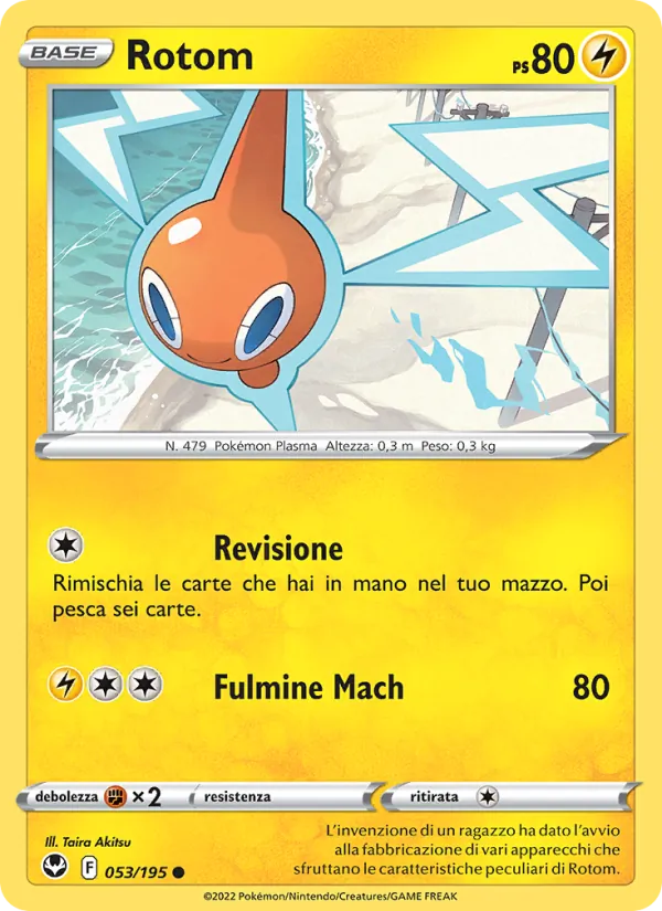 Rotom Tempesta Argentata 053/195