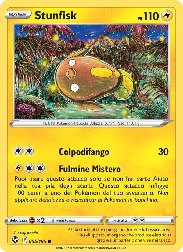 Stunfisk Tempesta Argentata 055/195