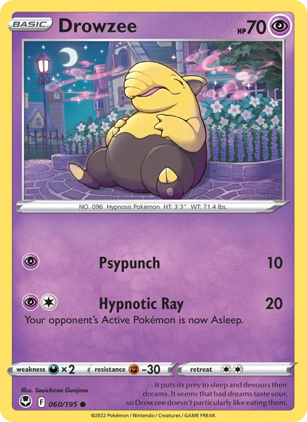 Drowzee Silver Tempest 060/195