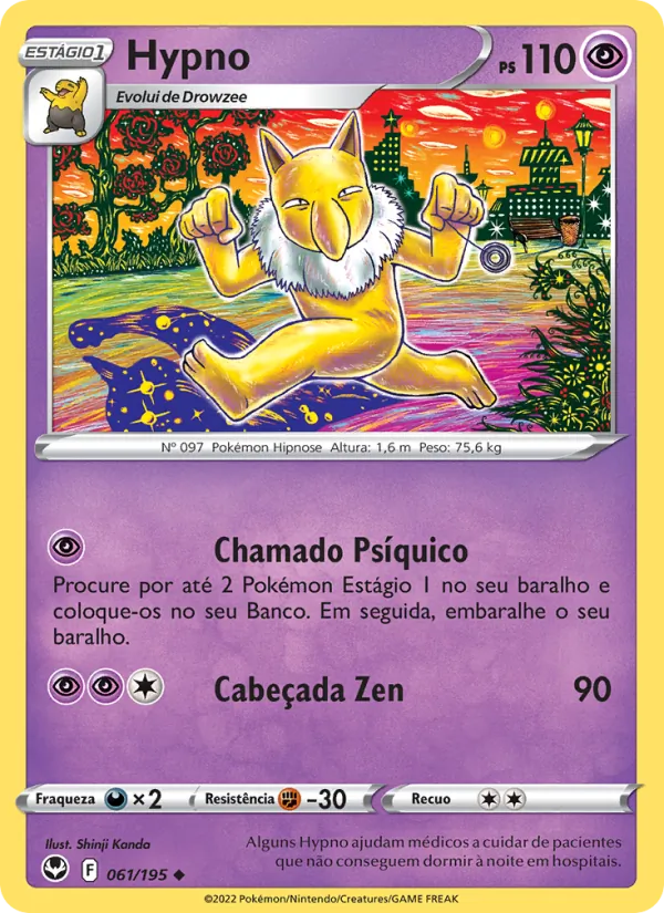 Hypno Tempestade Prateada 061/195