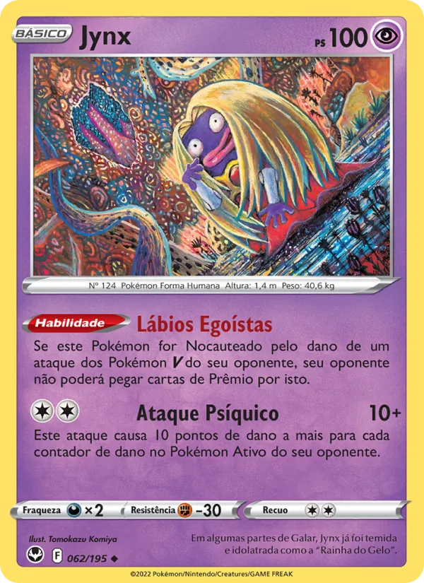 Jynx Tempestade Prateada 062/195