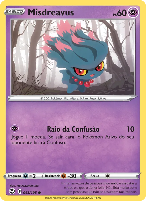 Misdreavus Tempestade Prateada 063/195