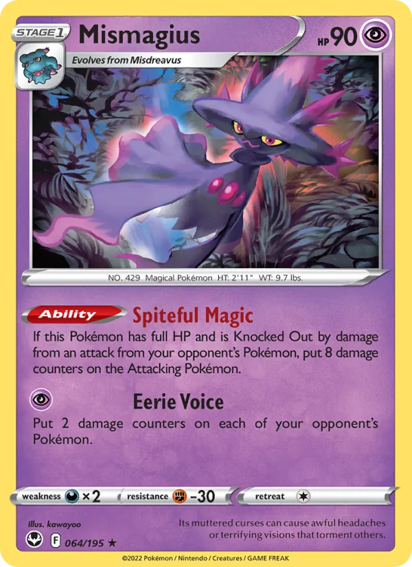 Mismagius Silver Tempest 064/195