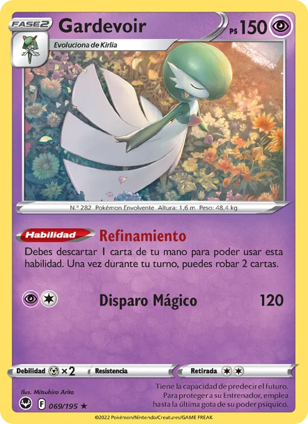 Gardevoir Tempestad Plateada 069/195