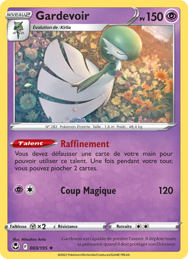 Gardevoir Tempête Argentée 069/195