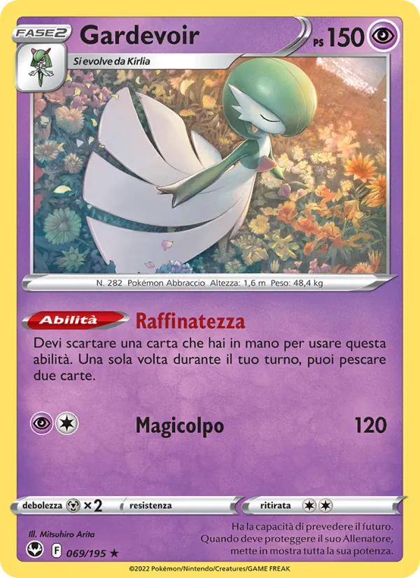 Gardevoir Tempesta Argentata 069/195