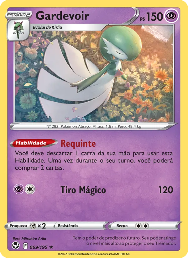 Gardevoir Tempestade Prateada 069/195