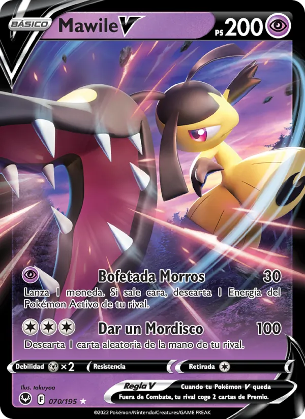 Mawile V Tempestad Plateada 070/195