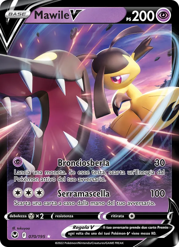 Mawile V Tempesta Argentata 070/195