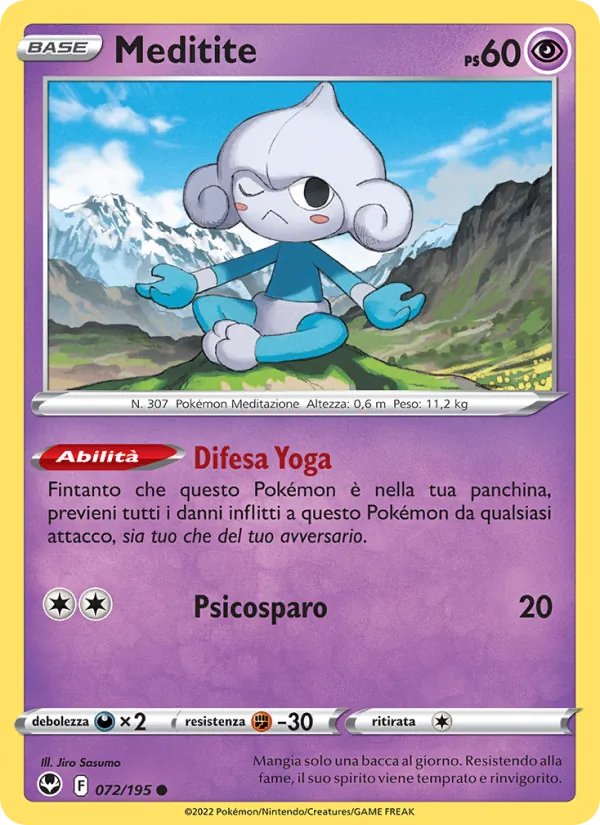 Meditite Tempesta Argentata 072/195