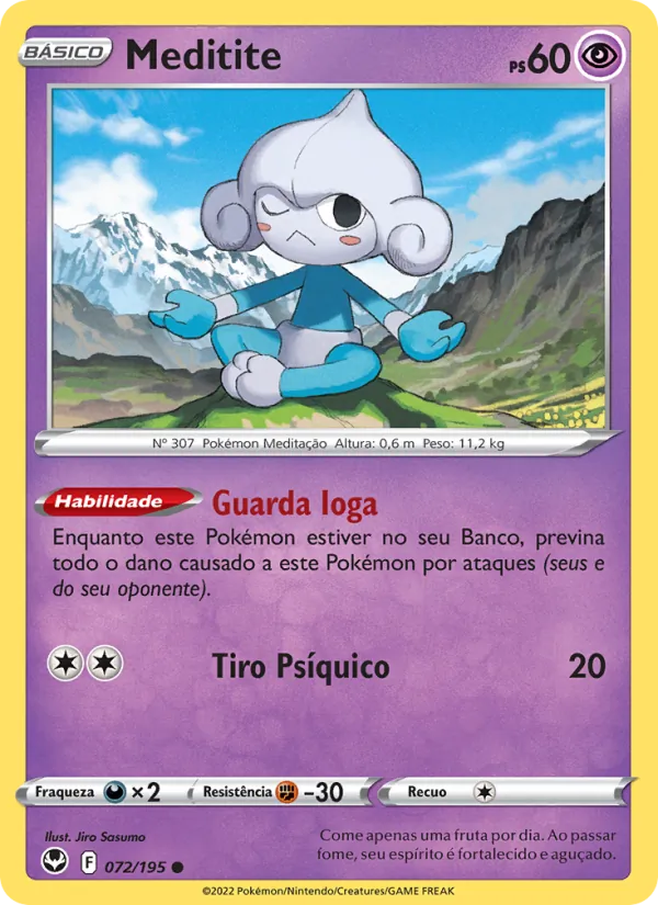 Meditite Tempestade Prateada 072/195