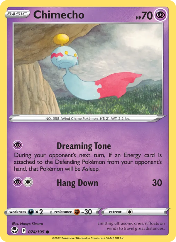 Chimecho Silver Tempest 074/195