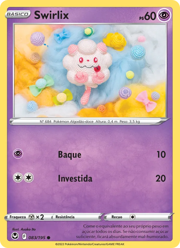 Swirlix Tempestade Prateada 083/195