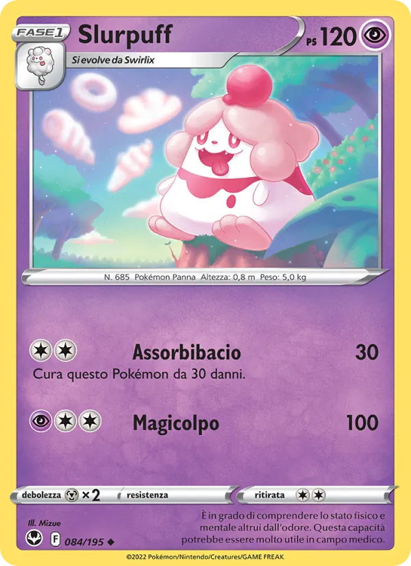 Slurpuff Tempesta Argentata 084/195
